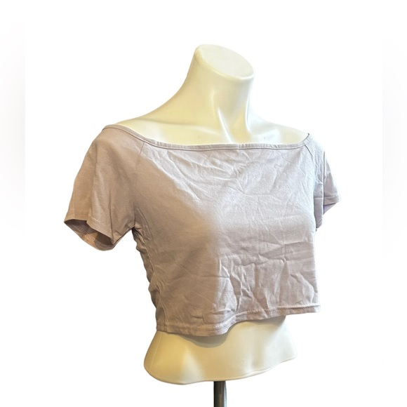 Source Unknown Tops - OFF the  shoulder crop top